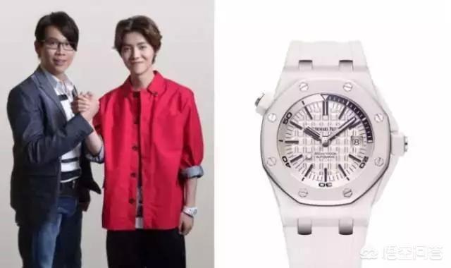 鹿晗图片:鹿晗，一个把房子戴在手上的男人，他都戴过哪些腕表？