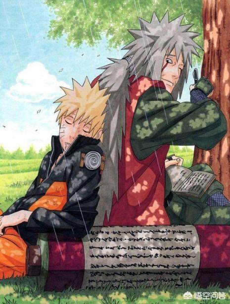 头条问答 火影忍者 自来也背后的卷轴到底是什么 7个回答