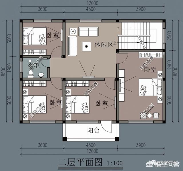 自建房宅基地寬12米,進深9米,怎麼設計好