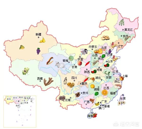在我国,南北跨纬度广,有分布着多种温度地带,自北而南有寒温带,中温带