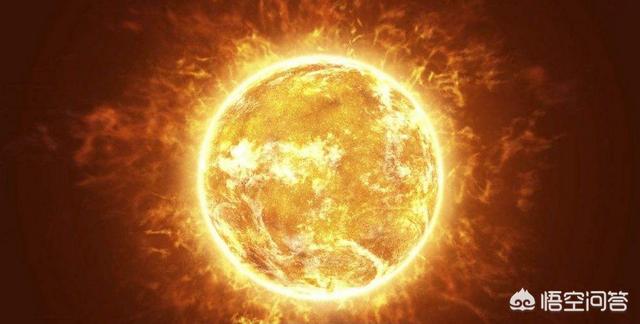 太阳既然是个火球,那太阳靠什么在太空中燃烧,燃烧的空气又从哪来？
