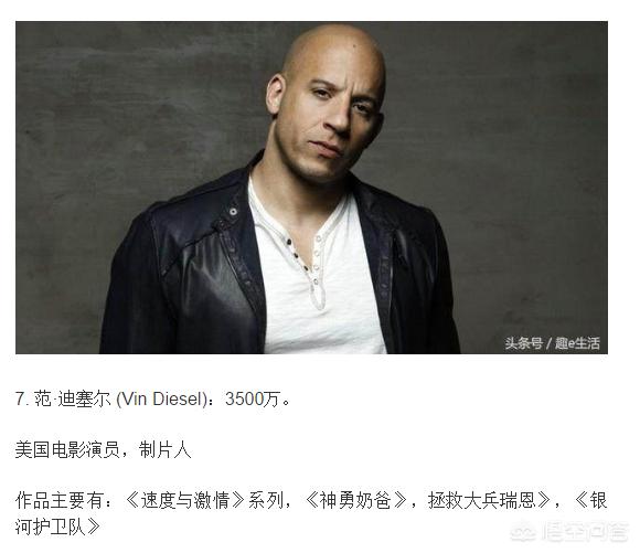 迪塞尔:范迪塞尔、巨石强森和杰森斯坦森，你喜欢哪一个？为什么？