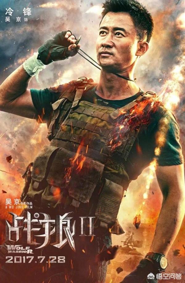 你觉得中国电影票房前五名是哪五部电影？