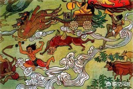 蚩尤骑熊猫:远古时代，大熊猫真的是蚩尤的坐骑吗？