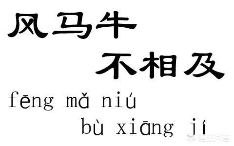 风马牛不相及,到底是什么意思？