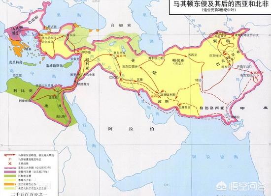 马其顿王国:亚历山大大帝死后，马其顿王国分裂成的四个王朝怎么样了