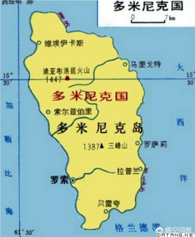 多尼米克国家在哪里（多米尼克属于哪个国家）