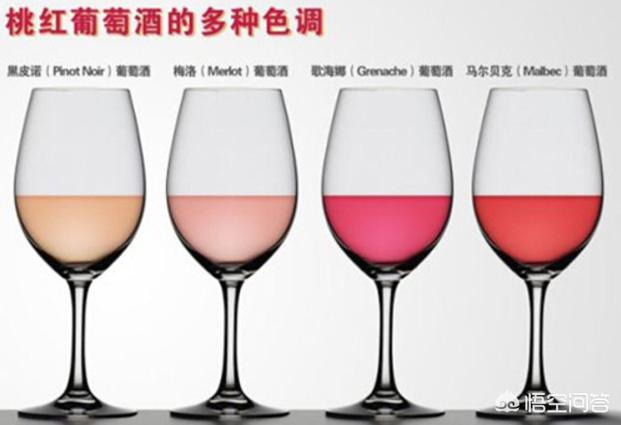 白葡萄酒和红酒的区别，红，白，桃红葡萄酒的区别有哪些