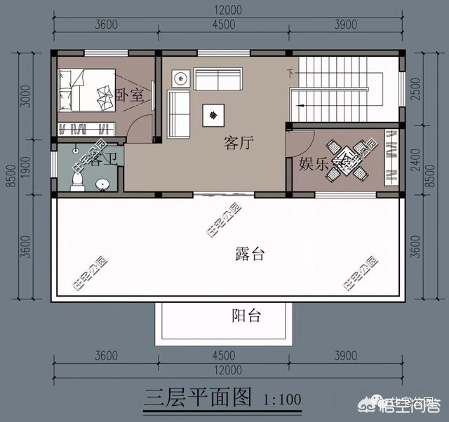 自建房宅基地寬12米,進深9米,怎麼設計好