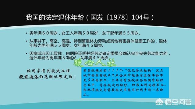 女职工能不能到55岁退休？