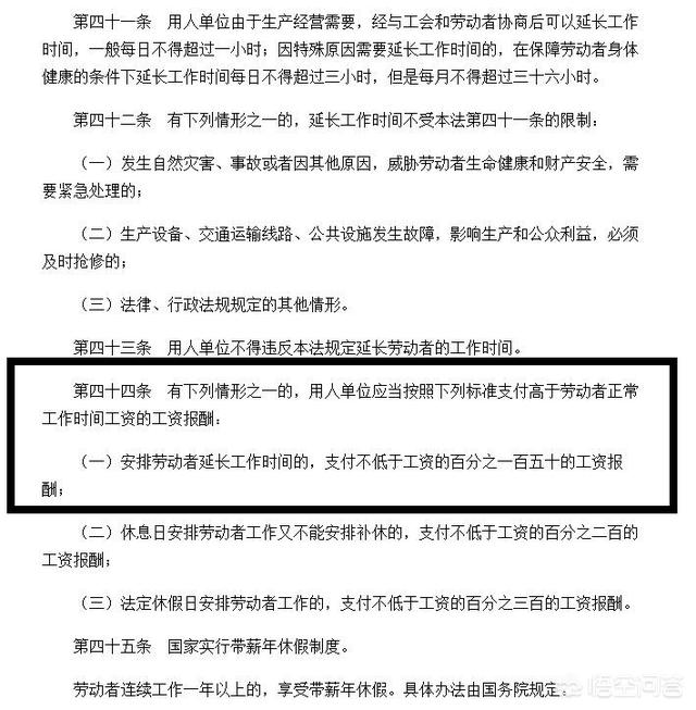 头条问答 用人单位15个小时工作时间且没有加班费 违反劳动法吗 12个回答