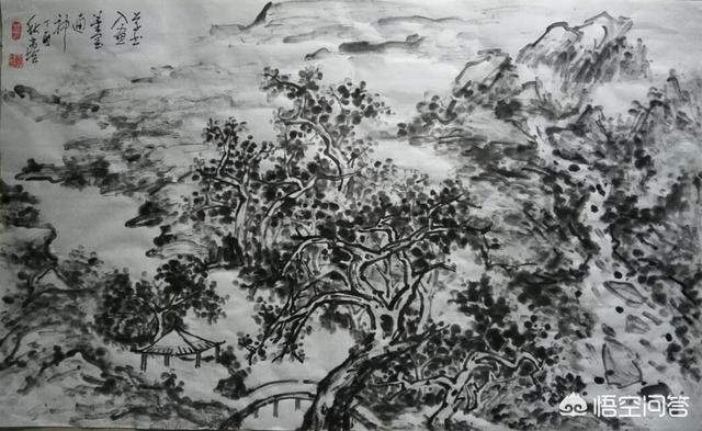 工笔花鸟画:山水画，花鸟画哪种适合初学者？ 工笔花鸟画白描稿