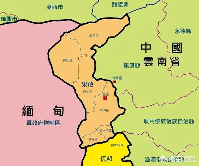 由于当时缅甸是英国的殖民地,英国要挟中国政府必须把佤邦等地区划归