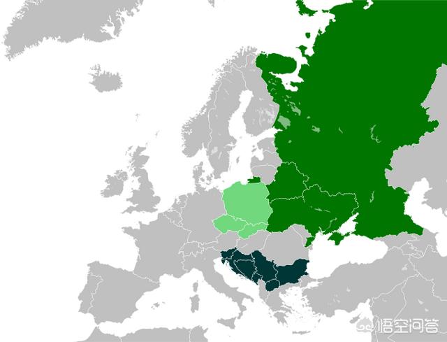 捷克、斯洛伐克、波兰算不算是斯拉夫国家？