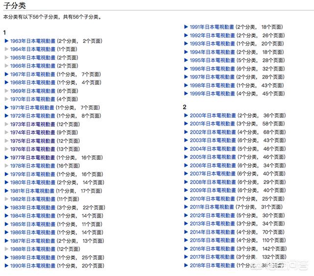 1973~2018年的经典日本动漫有哪些？