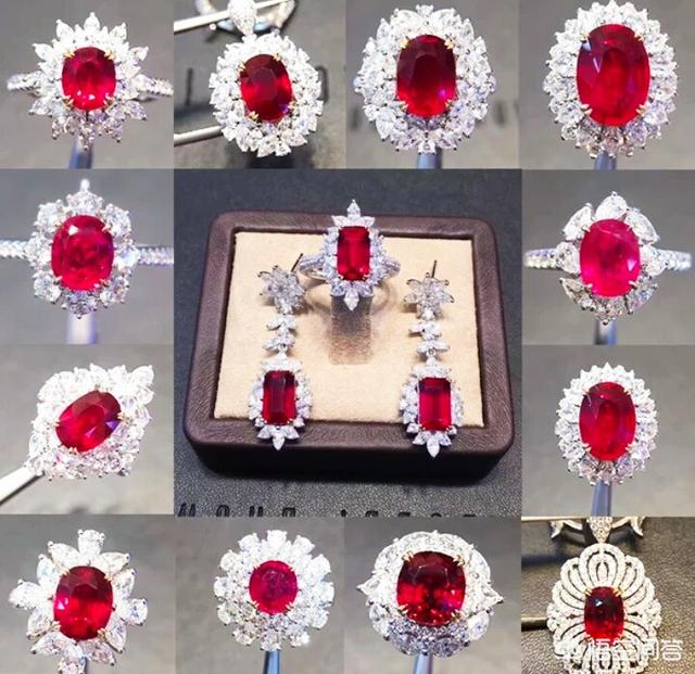 红宝石图片欣赏,为什么感觉尖晶比红宝好看多了？