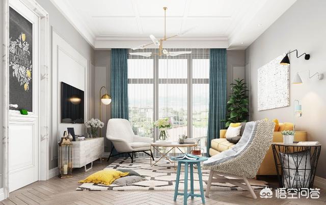 不做吊顶，电视墙怎么设计？插图85