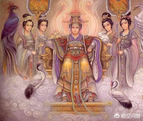 西王母与不死药的神话故事，既然玉皇大帝和王母娘娘不是夫妻, 那么七仙女是哪里来的？
