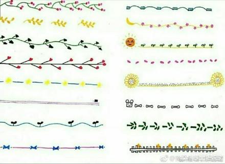 有什么好看的手帐排版或手帐简笔画分享？