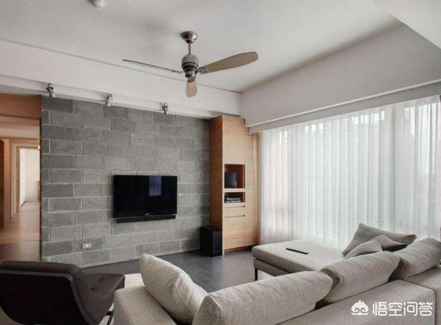 不做吊顶，电视墙怎么设计？插图86