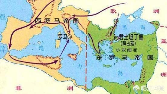 东罗马帝国灭亡时间:东罗马帝国在罗马分裂后仍然坚持1000多年的原因是什么