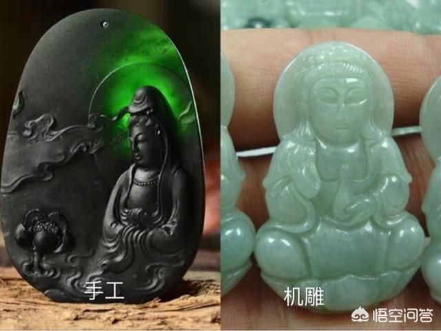 玉石机雕机器,想知道玉雕机器工和手工的区别？