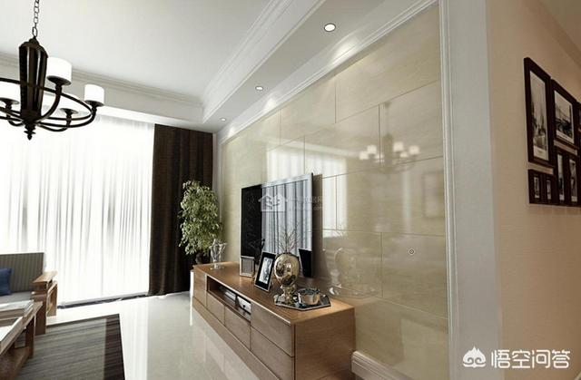 不做吊顶，电视墙怎么设计？插图110