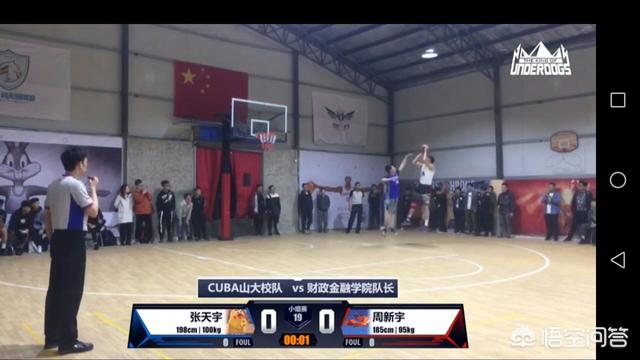 陈俊宇:打街头篮球的张天宇，实力有没有达到CBA职业球员的水准