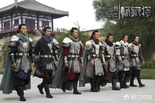 杨门忠烈电影:电影《忠烈杨家将》中杨家七子分别都是谁演的