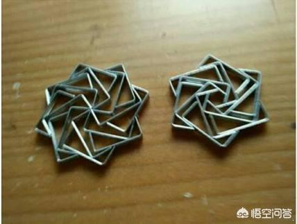 用订书钉可以拼成哪些好看的东西？
