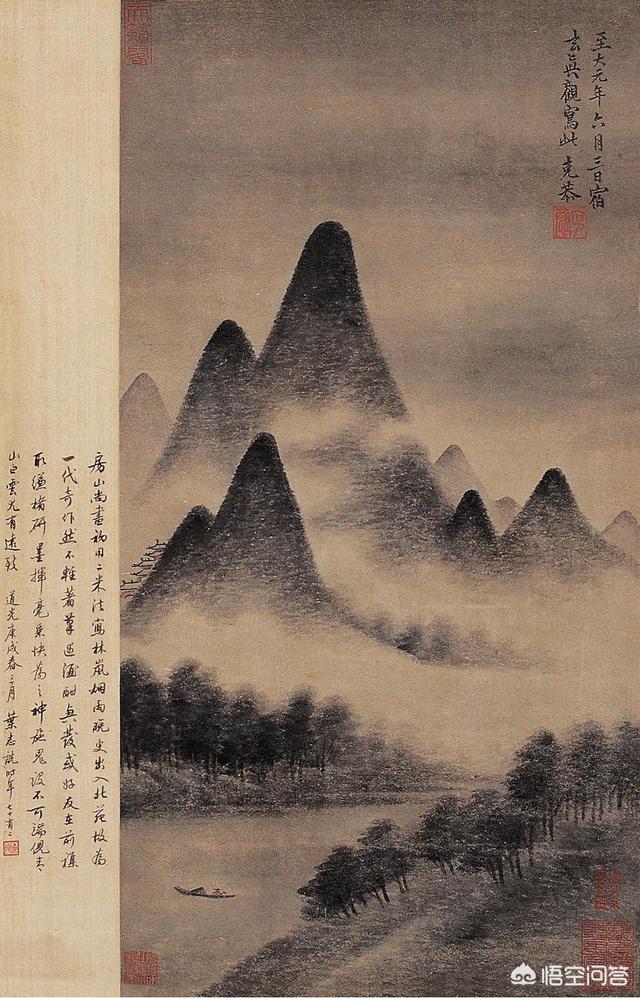 元四家:“元四家”指哪四个人？其绘画特点有哪些？