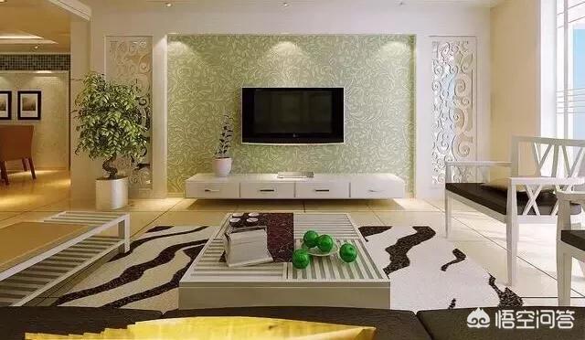不做吊顶，电视墙怎么设计？插图125