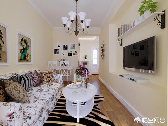 不做吊顶，电视墙怎么设计？插图108