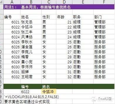 如何使用vlookup函数快速查找符合条件的数值？