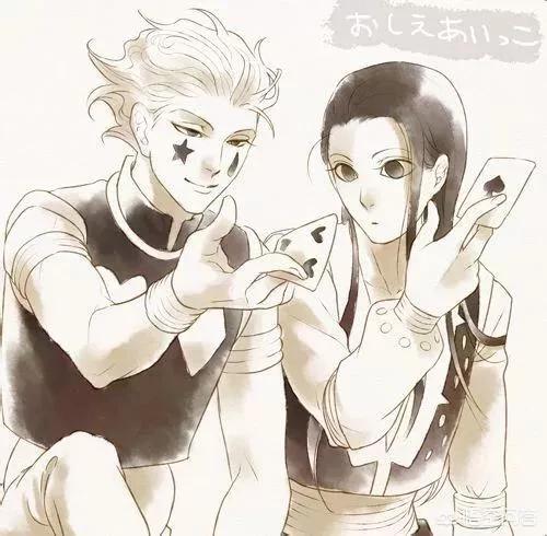 请问有没有全职猎人中西索伊尔迷和库洛洛的图片