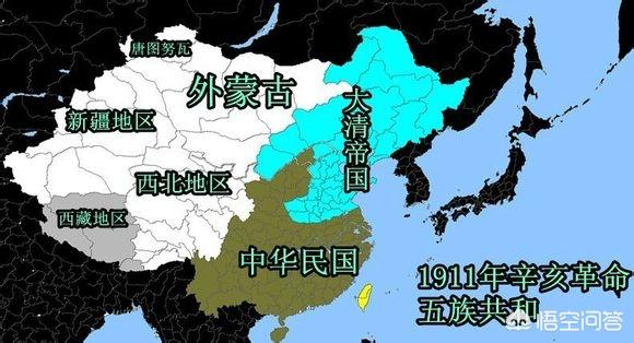 溥仪退位后,中国当时的各方势力是怎样的？