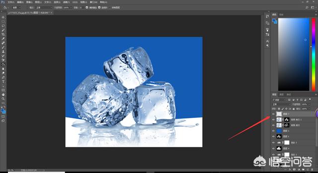 如何在Ps中使图像透明的技巧，PS如何快速抠出透明的冰块图片