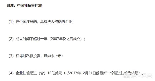 独角兽公司什么意思,独角兽企业的基本要素是什么？