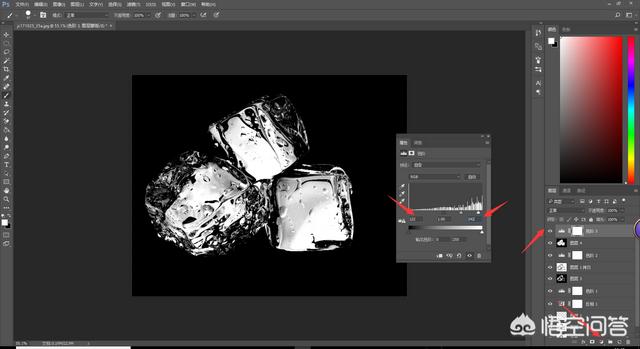 如何在Ps中使图像透明的技巧，PS如何快速抠出透明的冰块图片