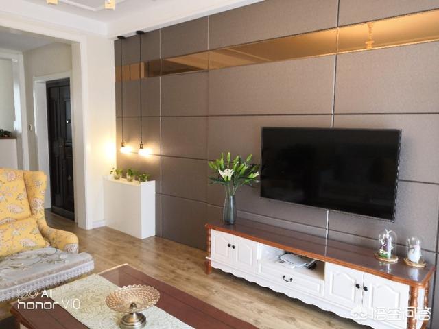 不做吊顶，电视墙怎么设计？插图99