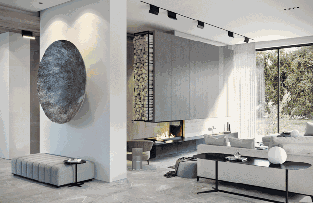 不做吊顶，电视墙怎么设计？插图102