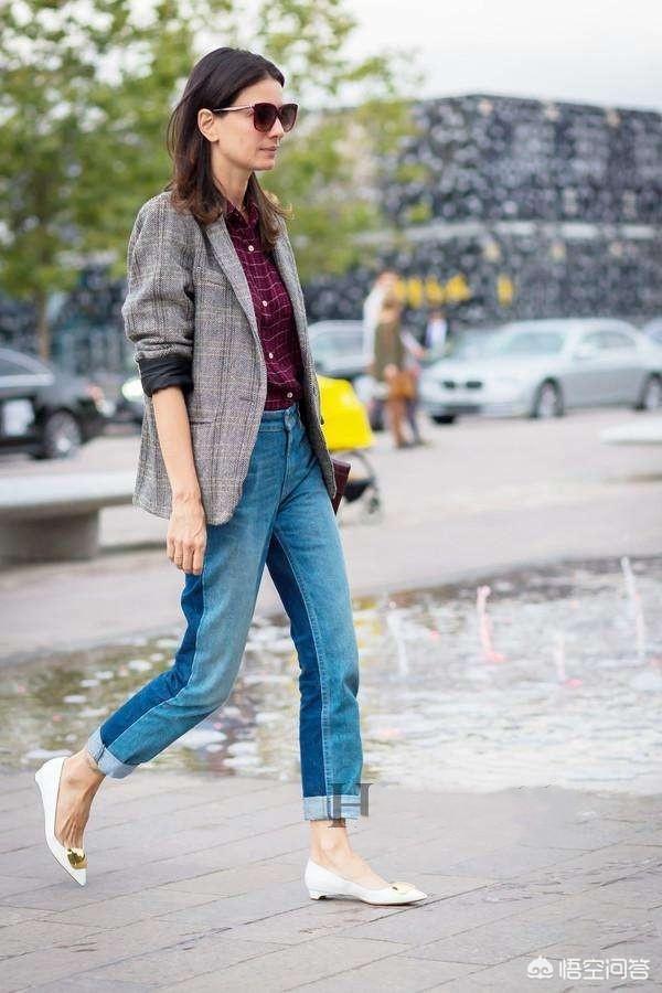 女生不喜欢穿高跟鞋，那么穿西装鞋子要怎么搭配？插图77