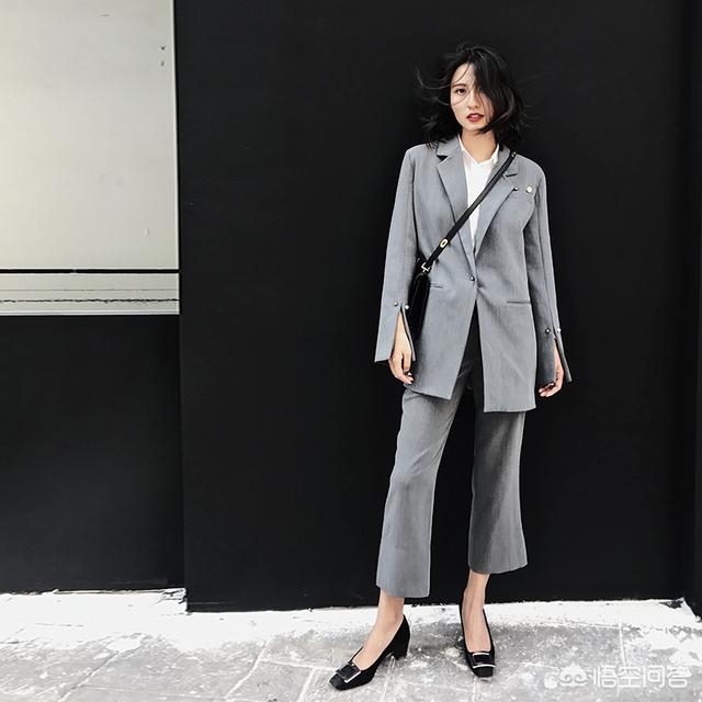 女生不喜欢穿高跟鞋，那么穿西装鞋子要怎么搭配？插图8
