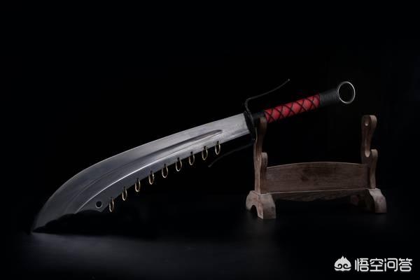 古代的大刀上装一串铁环是干什么的?
