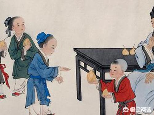 为什么历史上的孔融在家里让个梨,就闻名遐迩了呢？