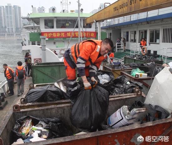 长江漂浮的垃圾都去哪了，上海遇到大规模长江洪灾，整个城市会被淹没多少