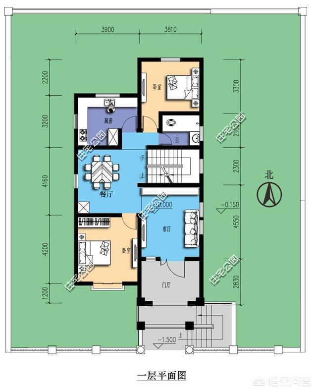 头条问答 - 宅基地面宽7米,深15米,该怎样建房设计?(22个回答)