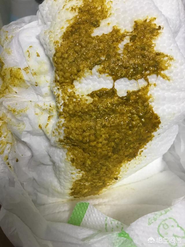 混合喂养的宝宝拉绿色的奶瓣正常吗