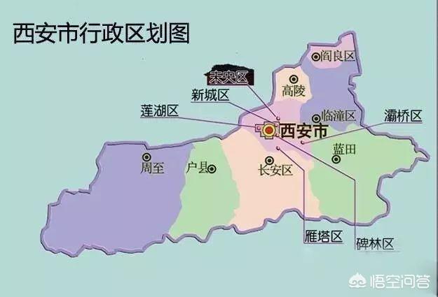 西安主城区包括哪些区,西安的主城区指的是哪几个行政区长安区算不算