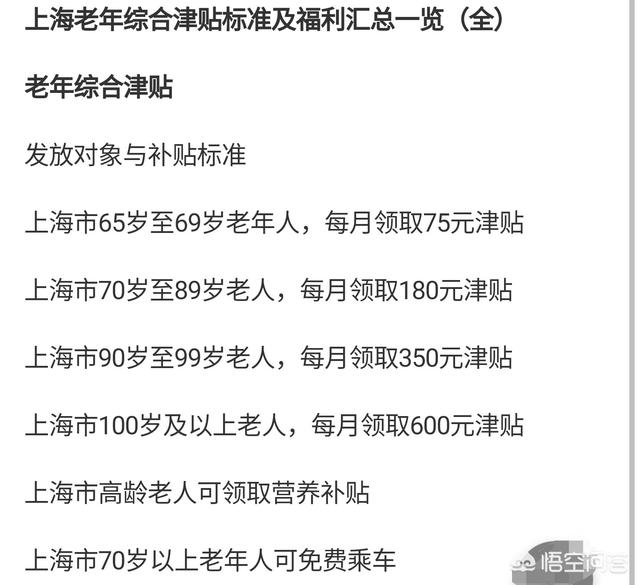 国家高龄老人补贴政策，八十多岁的老人高龄补贴是多少